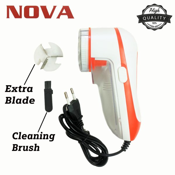 New Nova Nlr-208 Electric Fabric Lint Remover