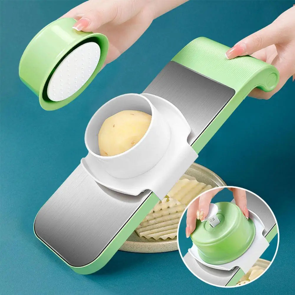 Multifunctional Vegetable Cutter Grater For Vegetables Slicers - Shredders Peeler Carrot Fruit Vegetable Cutting Kitchen Tool.